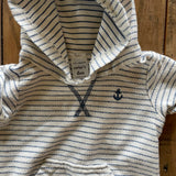 Anchor Stripe Romper | 3-6 mo | Carter's