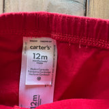 Red Leggings | 9-12 mo | Carter's