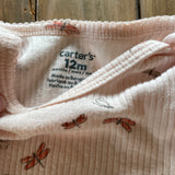 Pink Dragonfly Set | 9-12 mo | Carter's