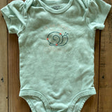 Mint Little Snail Onesie | 9-12 mo | Carter's