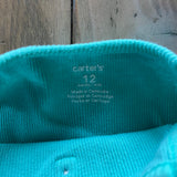 Turquoise Onesie | 9-12 mo | Carter's
