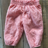 Pink Eyelet Pants | Unbranded