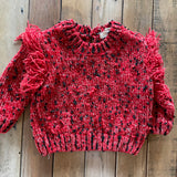 Red Faux Sweater | 9-12 mo
