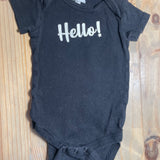 Hello Onesie | 0-3 mo | Garanimals