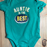Auntie Is The Best Onesie | 0-3 mo | Carter's