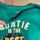 Auntie Is The Best Onesie | 0-3 mo | Carter's