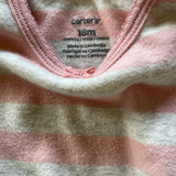 Pink Striped Long Sleeve Onesie | Carter's