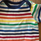 Rainbow Romper | 3-6 mo | Primary