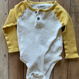 Color Block Thermal Onesie | 12-18 mo | Old Navy