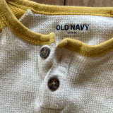 Color Block Thermal Onesie | 12-18 mo | Old Navy