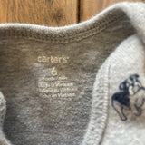 Gray Puppy Onesie | 3-6 mo | Carter's