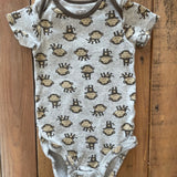 Monkey Print Onesie | 3-6 mo | Carter's