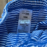 Blue Striped Joggers | 12-18 mo | Carter's