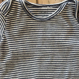 Stripe Black & White Onesie | 3-6 mo | Carter's