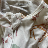 Flowers & Butterflies Zip Up Pajama | Carter's
