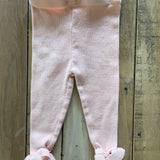 Pink Ribbed Ruffle Pants | Starting Out