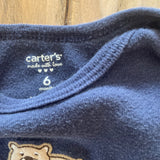 Navy Blue Puppy Onesie | 3-6 mo | Carter's