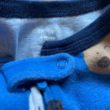 Milk & Cookies Zip Up Pajama | 12-18 mo | Carter's
