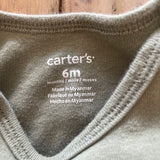 Evergreen Onesie | 3-6 mo | Carter's