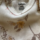 Floral Short Sleeve Onesie | Carter's