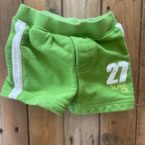 Green #27 Shorts | 3-6 mo | Cherokee Baby