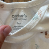 Leaf Print Onesie | 3-6 mo | Carter's
