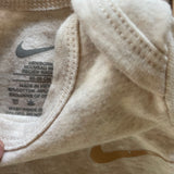 Beige Nike Short Sleeve Onesie | Nike