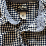 Checkered Button Up | 4T | Osh Kosh