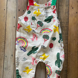 Doodle Overalls | Mini Ollie