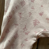 Flower Zip Up Pajama | 3-6 mo | Nordstrom