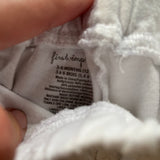 White Flower Shorts | 3-6 mo | First Impressions