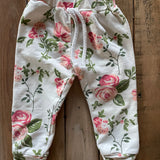 Pink Roses Pants | 3-6 mo