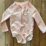 Pink Flamingo Swim Jumpsuit | 3-6 mo | Carter's