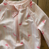 Pink Flamingo Swim Jumpsuit | 3-6 mo | Carter's