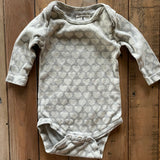 Grey Heart Onesie | 3-6 mo | J Crew