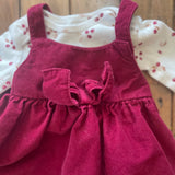 Corduroy Red Dress | 3-6 mo | Carter's