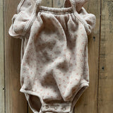 Beige Ruffle Onesie | 3-6 mo | Carter's