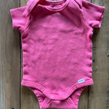 Rose Pink Onesie | 3-6 mo | Gerber