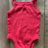 Red Bodysuit Onesie | 3-6 mo | Garanimals