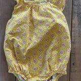 Yellow Floral Romper | 3-6 mo | Carter's