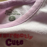 Purrfectly Cute Short Sleeve Onesie | First Moments