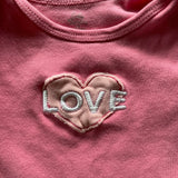Love Short Sleeve Onesie | Unbranded