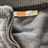 Quilted Zip Up Sweater