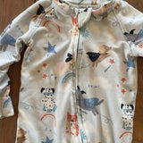 Puppy Hero Zip Up Pajama | 3-6 mo