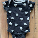 Bold Hearts Short Sleeve Onesie | Gerber