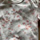 Little Pink Flowers Short Sleeve Onesie | Gerber