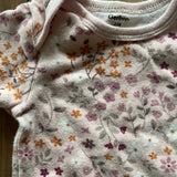 Dainty Flowers Short Sleeve Onesie | Carter's