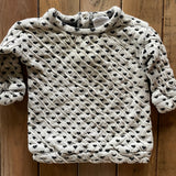 Grey Heart Sweater | 0-3 mo | Nordstrom