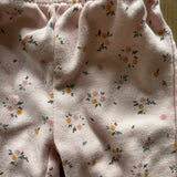 Pink Flower Footie Pants | Chick Pea