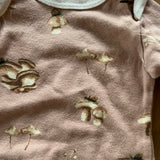 Pink Mushroom Sleep Gown | 0-3 mo | Milk Barn